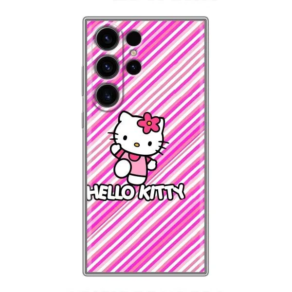 Чехол с принтом «Hello Kytty» для Samsung Galaxy S23 Ultra Чехол с принтом «Hello Kytty» для Samsung Galaxy S23 Ultra