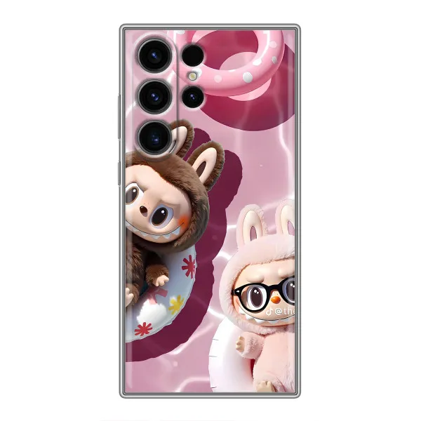 Чехол с принтом «Игрушка Лабубу» для Samsung Galaxy S23 Ultra