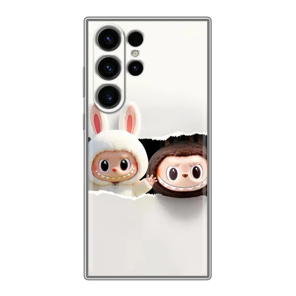 Чехол с принтом «Лабубу» для Samsung Galaxy S23 Ultra