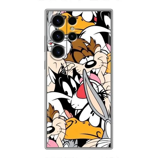 Чехол с принтом «Looney Tunes» для Samsung Galaxy S23 Ultra Чехол с принтом «Looney Tunes» для Samsung Galaxy S23 Ultra