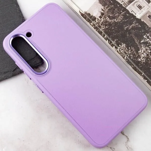 Кожаный чехол Bonbon Leather Metal Style для Samsung Galaxy S23 — Сиреневый — фото 4 Кожаный чехол Bonbon Leather Metal Style для Samsung Galaxy S23 — Сиреневый — фото 4