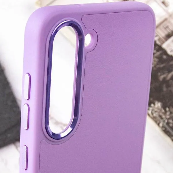 Кожаный чехол Bonbon Leather Metal Style для Samsung Galaxy S23 — Сиреневый — фото 5 Кожаный чехол Bonbon Leather Metal Style для Samsung Galaxy S23 — Сиреневый — фото 5