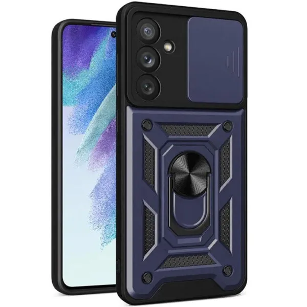 Чохол Ummi Camshield Serge Ring для Samsung Galaxy S23 — Синій