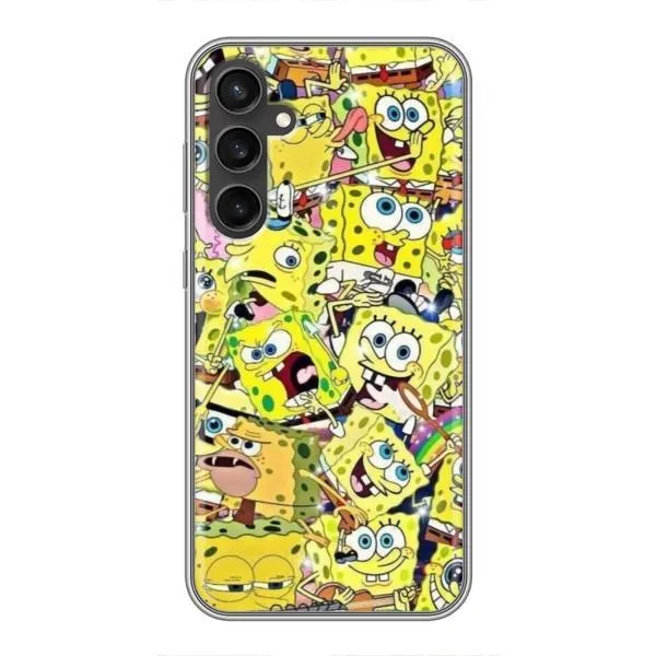 Чехол с принтом «Эмоции Спанч Боба» для Samsung Galaxy S23 Чехол с принтом «Эмоции Спанч Боба» для Samsung Galaxy S23