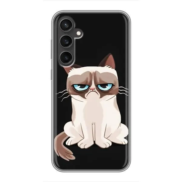Чехол с принтом «Грустный кот» для Samsung Galaxy S23 Чехол с принтом «Грустный кот» для Samsung Galaxy S23