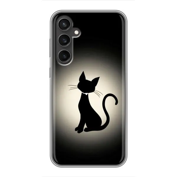 Чехол с принтом «Силуэт котика» для Samsung Galaxy S23 Чехол с принтом «Силуэт котика» для Samsung Galaxy S23