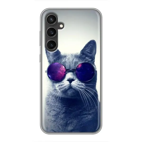 Чехол с принтом «Стильный кот» для Samsung Galaxy S23 Чехол с принтом «Стильный кот» для Samsung Galaxy S23