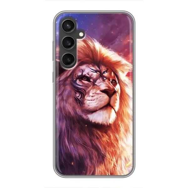 Чохол з принтом «Красочний Лев» для Samsung Galaxy S23