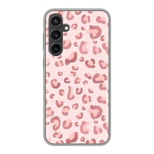 Чехол с принтом «Розовый леопард» для Samsung Galaxy S23