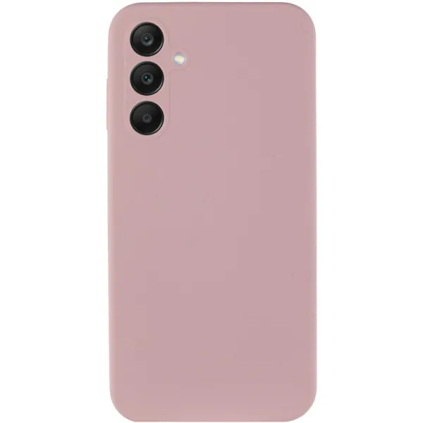 Чехол Silicone Cover Lakshmi Full Camera (AAA) для Samsung Galaxy S24 FE — Розовый — фото 2