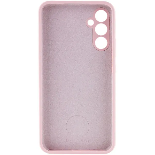 Чехол Silicone Cover Lakshmi Full Camera (AAA) для Samsung Galaxy S24 FE — Розовый — фото 3