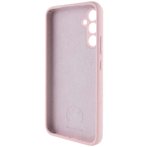 Чехол Silicone Cover Lakshmi Full Camera (AAA) для Samsung Galaxy S24 FE — Розовый — фото 4