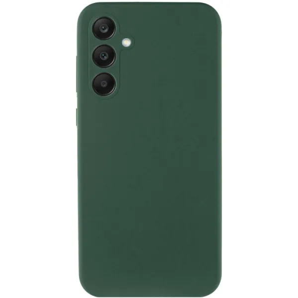 Чехол Silicone Cover Lakshmi Full Camera (AAA) для Samsung Galaxy S24 FE — Зеленый — фото 2