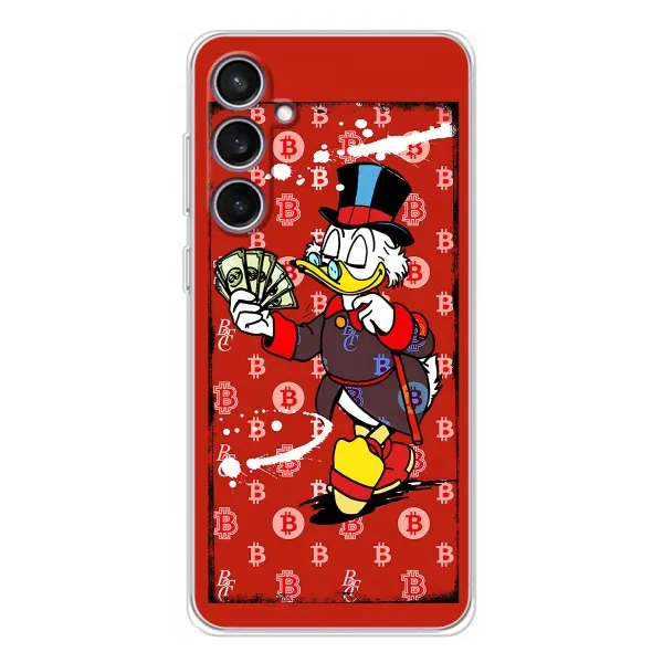 Чехол с принтом «Scrooge MagDag» для Samsung Galaxy S24 FE