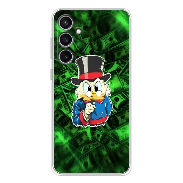 Чехол с принтом «Скрудж МакДак» для Samsung Galaxy S24 FE