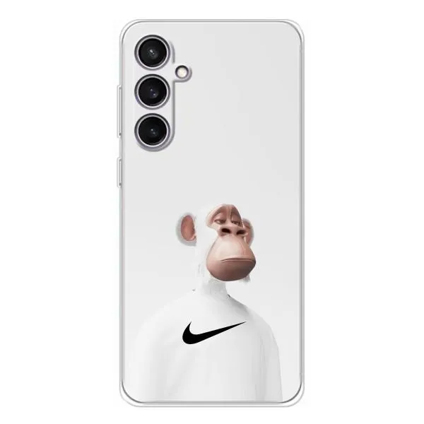 Чехол с принтом «обезьяна NFT Nike» для Samsung Galaxy S24 FE Чехол с принтом «обезьяна NFT Nike» для Samsung Galaxy S24 FE