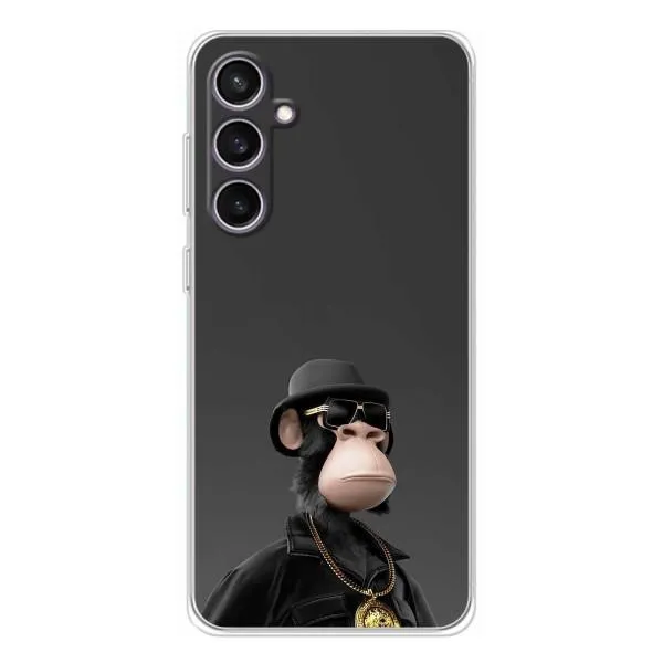 Чехол с принтом «Обезьяна NFT» для Samsung Galaxy S24 FE Чехол с принтом «Обезьяна NFT» для Samsung Galaxy S24 FE