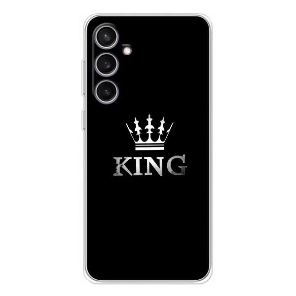 Чохол з принтом «KING» для Samsung Galaxy S24 FE Чохол з принтом «KING» для Samsung Galaxy S24 FE