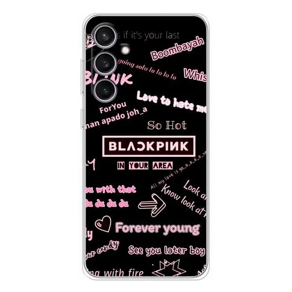 Чехол с принтом «BLACKPINK» для Samsung Galaxy S24 FE Чехол с принтом «BLACKPINK» для Samsung Galaxy S24 FE