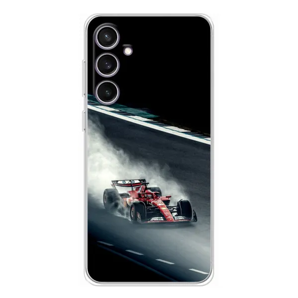 Чехол с принтом «Болид гоночный» для Samsung Galaxy S24 FE
