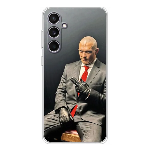 Чехол с принтом «Усик Hitman» для Samsung Galaxy S24 FE