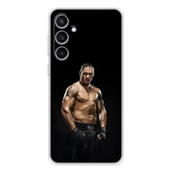 Чехол с принтом «Чемпион Александр Усик» для Samsung Galaxy S24 FE