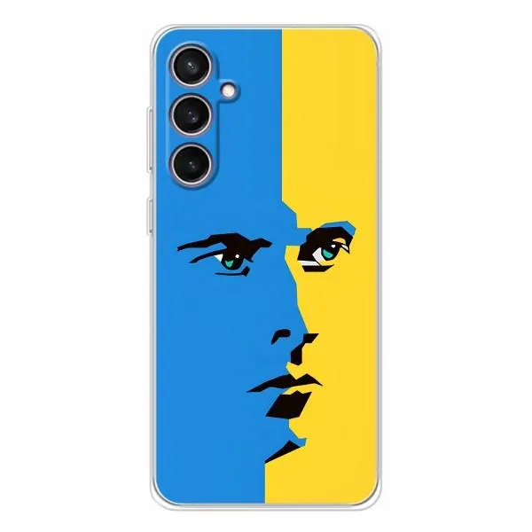 Чехол с принтом «Степан Бандера» для Samsung Galaxy S24 FE Чехол с принтом «Степан Бандера» для Samsung Galaxy S24 FE