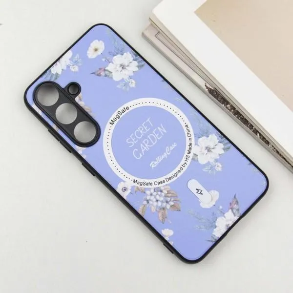TPU+PC чехол Secret Garden with Magnetic Fit для Samsung Galaxy S24+ — Лиловый — фото 5 TPU+PC чехол Secret Garden with Magnetic Fit для Samsung Galaxy S24+ — Лиловый — фото 5