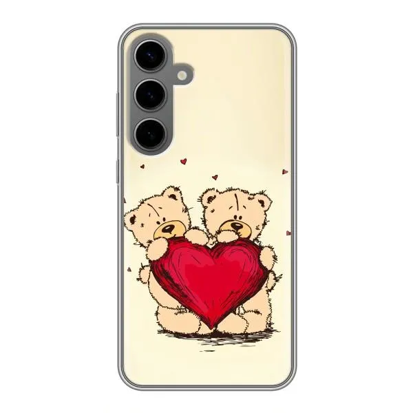 Чехол с принтом «Медвежонки» для Samsung Galaxy S24 Plus