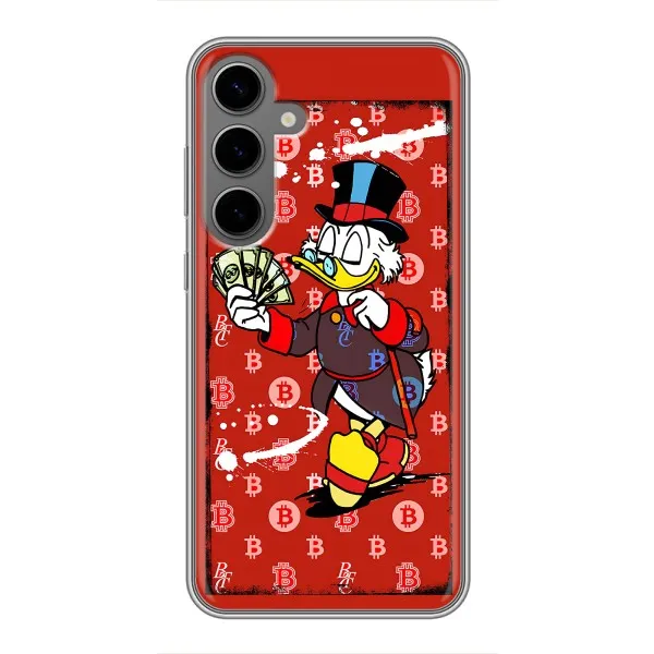Чехол с принтом «Scrooge MagDag» для Samsung Galaxy S24 Plus