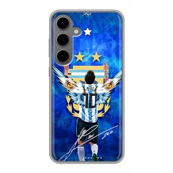 Чехол с принтом «Месси Аргентина» для Samsung Galaxy S24 Plus
