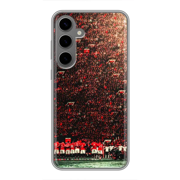 Чехол с принтом «фанаты Манчестер Юнайтед» для Samsung Galaxy S24 Plus Чехол с принтом «фанаты Манчестер Юнайтед» для Samsung Galaxy S24 Plus