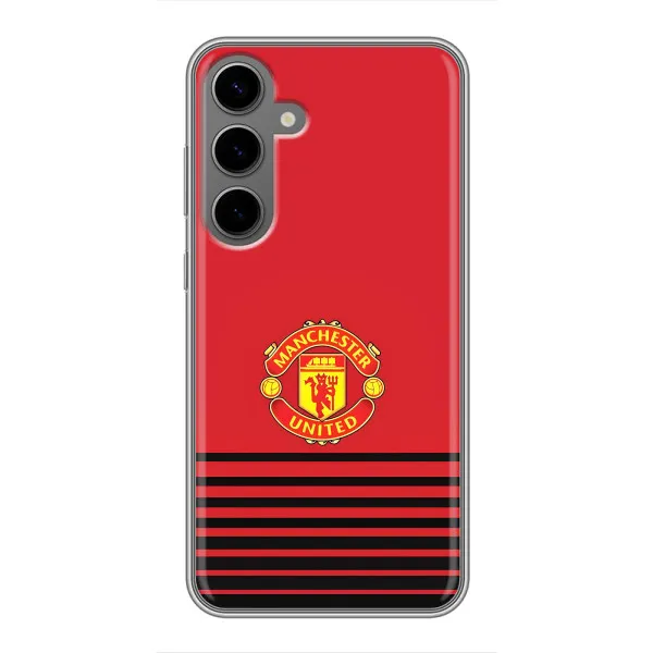 Чехол с принтом «manchester united» для Samsung Galaxy S24 Plus Чехол с принтом «manchester united» для Samsung Galaxy S24 Plus