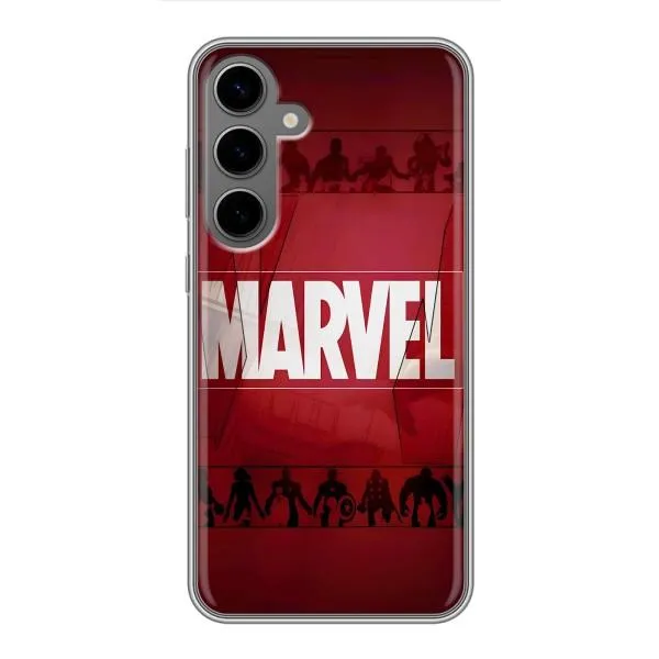 Чехол с принтом «MARVEL» для Samsung Galaxy S24 Plus