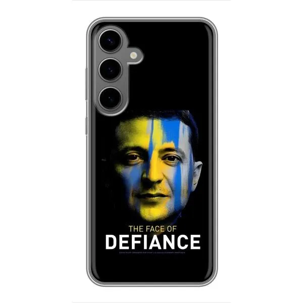 Чехол с принтом «В. Зеленский» для Samsung Galaxy S24 Plus Чехол с принтом «В. Зеленский» для Samsung Galaxy S24 Plus