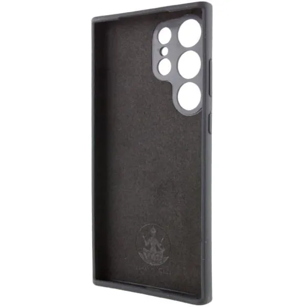 Чехол Silicone Cover Lakshmi Full Camera (AAA) для Samsung Galaxy S24 Ultra — Черный — фото 4