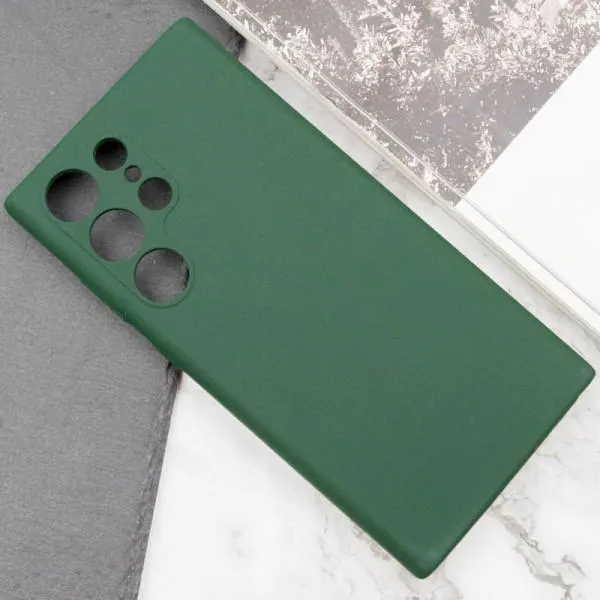 Чехол Silicone Cover Lakshmi Full Camera (AAA) для Samsung Galaxy S24 Ultra — Зеленый — фото 5 Чехол Silicone Cover Lakshmi Full Camera (AAA) для Samsung Galaxy S24 Ultra — Зеленый — фото 5