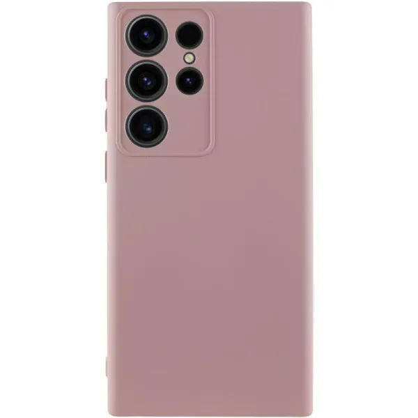 Чохол Silicone Cover Ummi Lakshmi Full Camera (AA) для Samsung Galaxy S24 Ultra — Рожевий