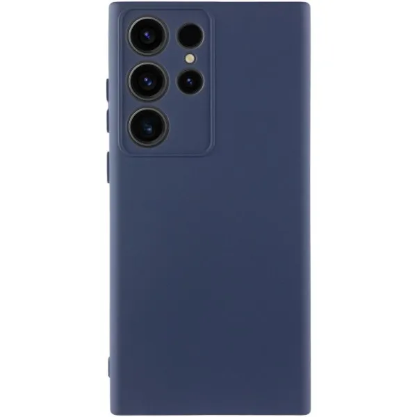 Чохол Silicone Cover Ummi Lakshmi Full Camera (AA) для Samsung Galaxy S24 Ultra — Синій