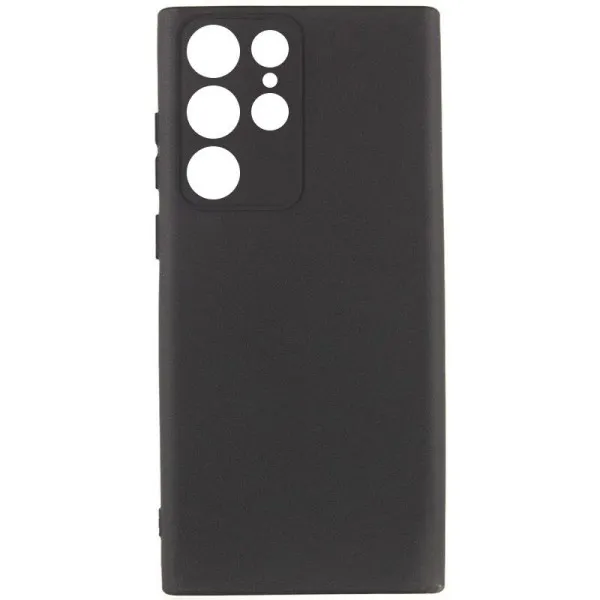 Чохол Silicone Cover Ummi Lakshmi Full Camera (AA) для Samsung Galaxy S24 Ultra — Чорний — фото 2