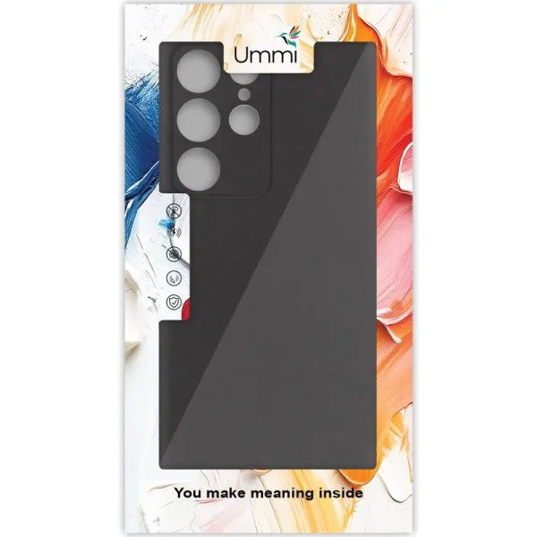 Чохол Silicone Cover Ummi Lakshmi Full Camera (AA) для Samsung Galaxy S24 Ultra — Чорний — фото 4