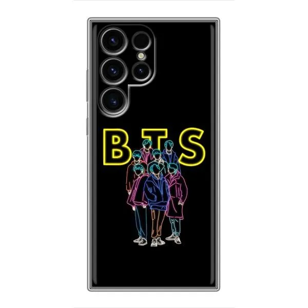 Чехол с принтом «BTS стайл» для Samsung Galaxy S24 Ultra