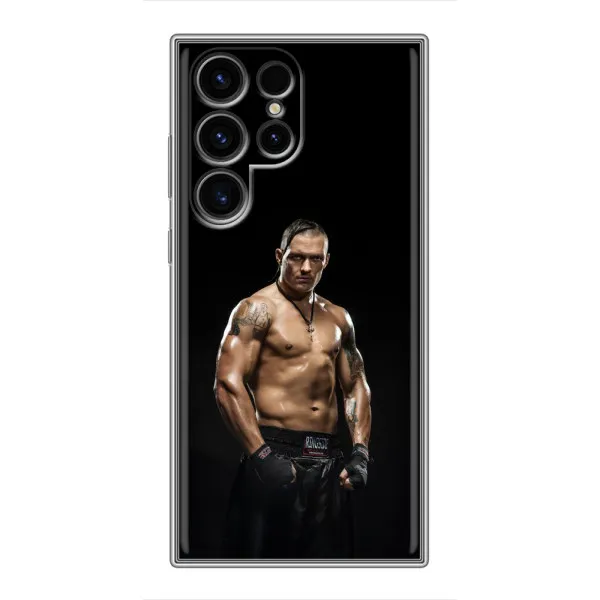 Чехол с принтом «Чемпион Александр Усик» для Samsung Galaxy S24 Ultra Чехол с принтом «Чемпион Александр Усик» для Samsung Galaxy S24 Ultra