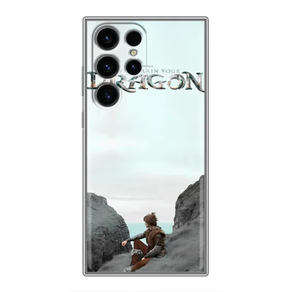 Чехол с принтом «Дракон лого» для Samsung Galaxy S24 Ultra