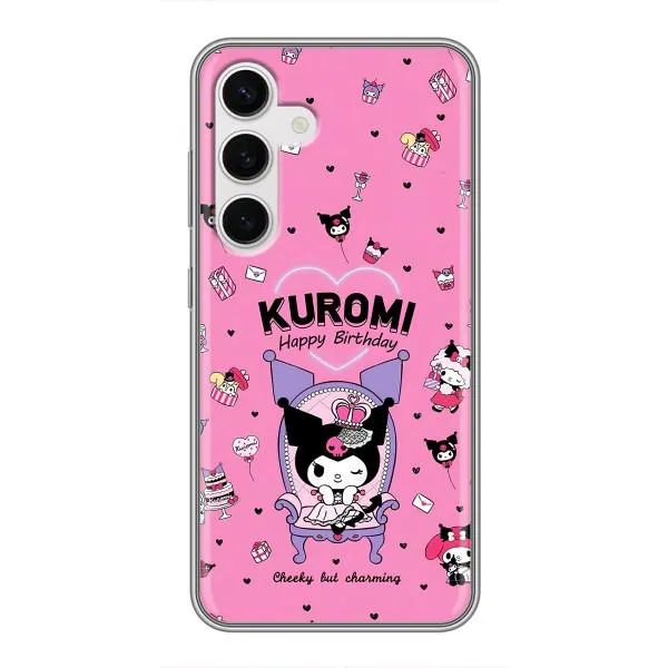 Чехол с принтом «KUROMI» для Samsung Galaxy S24 Чехол с принтом «KUROMI» для Samsung Galaxy S24