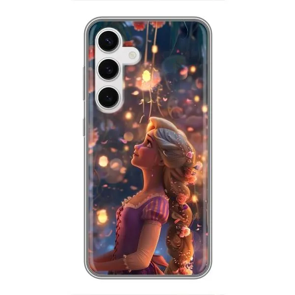 Чехол с принтом «Рапунцель фонарики» для Samsung Galaxy S24