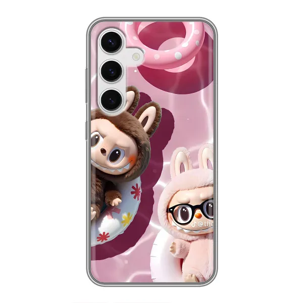 Чехол с принтом «Игрушка Лабубу» для Samsung Galaxy S24 Чехол с принтом «Игрушка Лабубу» для Samsung Galaxy S24
