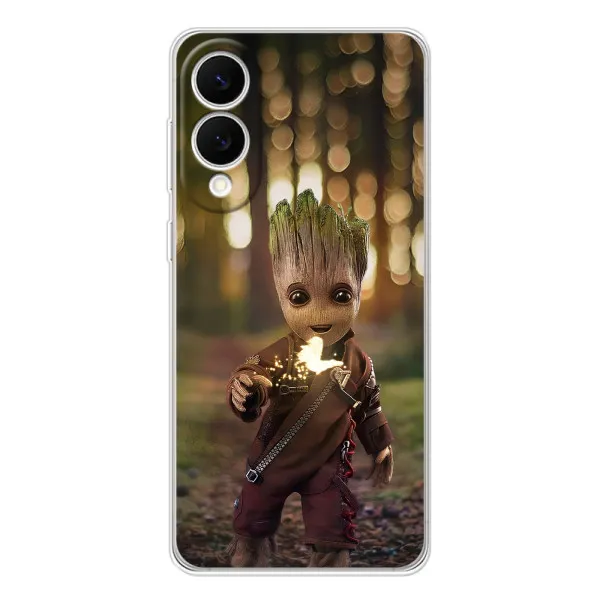 Чехол с принтом «I am Groot» для Samsung Galaxy S25 Edge