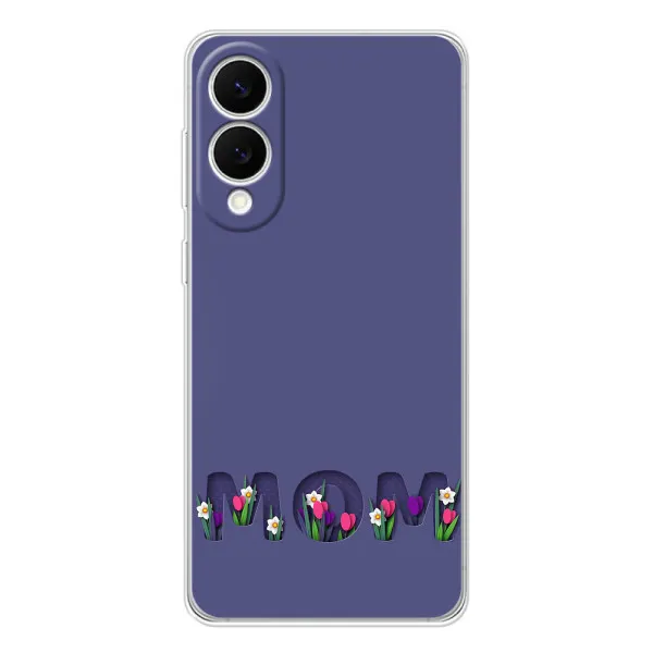 Чехол с принтом «Мама в цветах» для Samsung Galaxy S25 Edge Чехол с принтом «Мама в цветах» для Samsung Galaxy S25 Edge