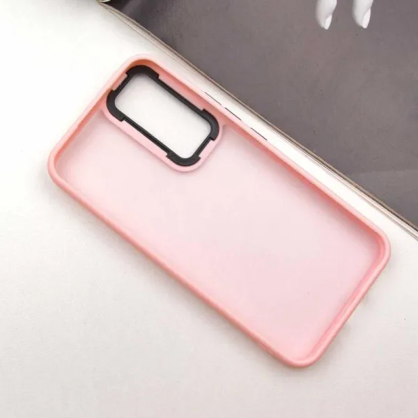 Чехол TPU+PC Lyon Frosted для Samsung Galaxy S25 FE — Розовый — фото 3 Чехол TPU+PC Lyon Frosted для Samsung Galaxy S25 FE — Розовый — фото 3